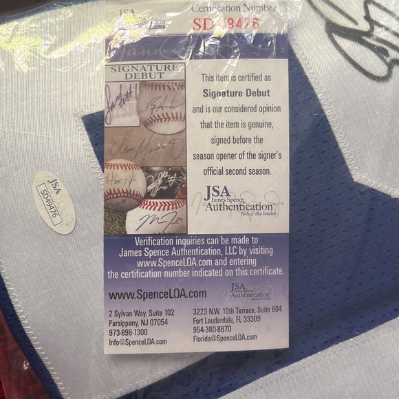 Saquon Barkley SIGNED Authenticated - Picture 3 of 3